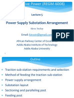 Lecture 5 Power Supply Substation Arrangment