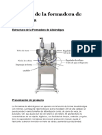 Catálogo de La Formadora de Albondiga