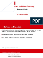 Defects in Materials