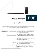 Series 5 HW-N550 Soundbar: Elevate Your TV Sound