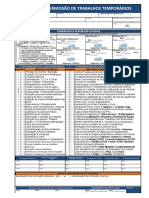 Permissao de Trabalho Temporário - PTT UNISA