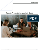 Results Presentation Leader's Guide