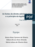 Seminario Direito Administrativo