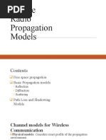 Mobile Radio Propagation Models