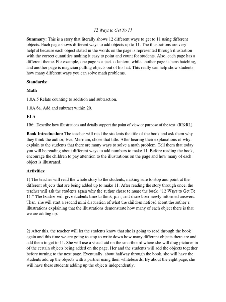 Math Read Aloud | PDF | Learning | Communication