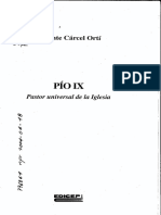 Pío IX. Pastor Universal de La Iglesia - Vicente Cárcel Ortí