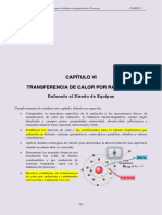 Capítulo Vi Transferencia de Calor Por Radiación: Enfocado Al Diseño de Equipos