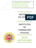 Apuntes Inst. Form. Policial 2023