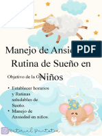 Manejo de Ansiedad y Sueño en Niños