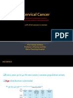 Cervical Cancer: 10% of All Cancers in Women