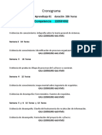 Cronograma Guía - 1