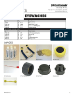 Repair Parts: Portable Eyewashes