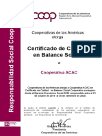 Certificado de Calidad 2019 2020