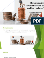 Remuneración (administración de sueldos y salarios) Diapositivas