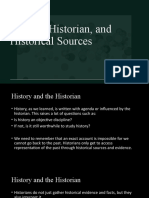 GUIDE 3 - History, Historian, and Historical Sources