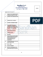 Bandhan Bank: Govt. Reg. No.-75008: 56738