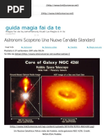 Astronomi Scoprono Una Nuova Candela Standard