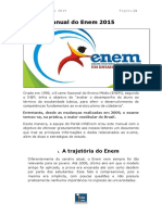 Manual Enem 2015