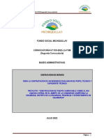 Contratación de Evaluador Perfil Técnico y Exp. Técnico N 019-2022-LG-FSM -Puentes Cancha Corral 