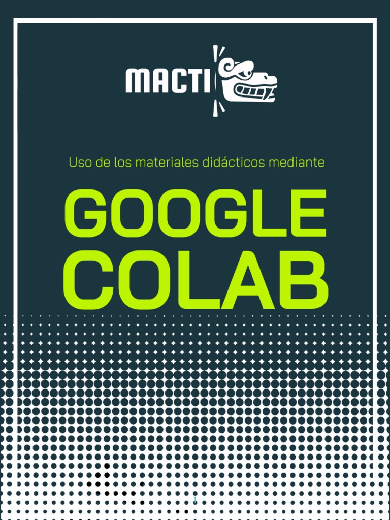 Manual de Uso Google Colab | PDF | Archivo de computadora | Python ...