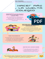 Infografía Animada de Vuelta Al Colegio Minimalista