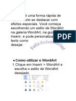 WordArt X SmartArt