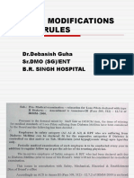 Recent Modifications in Pme Rules: DR - Debasish Guha SR - DMO (SG) /ENT B.R. Singh Hospital