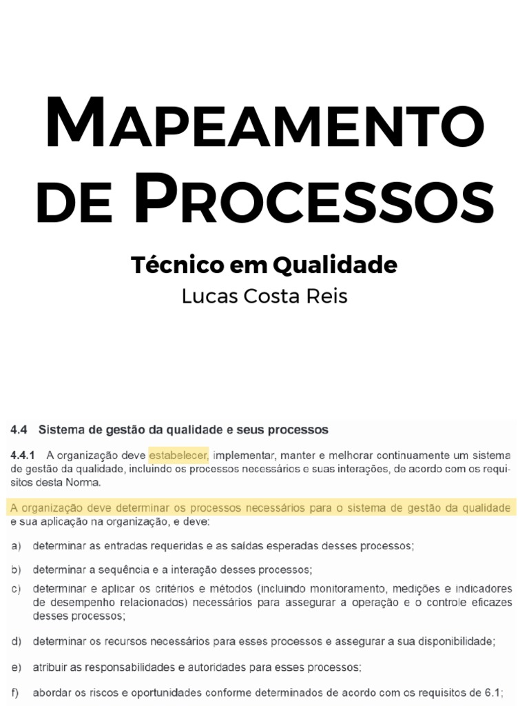 Mapeamento e Diagramas de Processos | PDF | Business | Informática