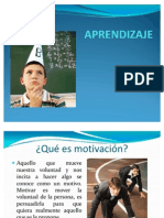 Motivación Del Aprendizaje