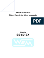 WEM SS-501SX Manual Servicio