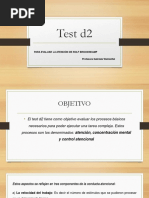 Manual del Test de Atención D2 | PDF