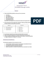 Assessment Task 3 SITXCOM005 Manage Conflict