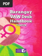 PCW Barangay VAW Desk Handbook Tagalog December 2019