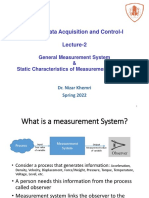 EC441-Lecture - 2 - General Measurement System and Static Characteristics