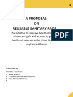 A Proposal On Reusable Sanitary PADS