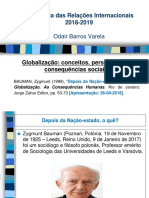 7ª Sessão SRI- Os Processos de Globalização-Zygmunt Bauman