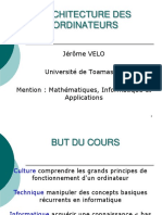 Architecture Des Ordinateurs - JV-1