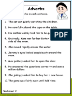 Grade 3 Adverbs Worksheet 2