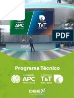 CONGRESO APC y T&T - PROGRAMA DEEV 2022