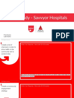 Case Study - Savvyor Hospitals: First Name: Last Name