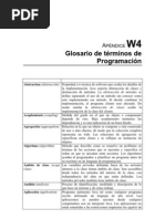 Glosario de Termines de Programacion