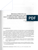 Cerâmica - Gislene e Brochado - Regras para Recosntituir Cerâmica Guarani