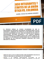 Caso Integrantes y Militantes de La Unión Patriótica