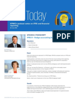IFRS Today: KPMG's Podcast Series On IFRS and Financial Reporting