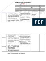 Plan de Lengua para 1° grado