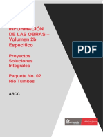INFORMACION DE LAS OBRAS - Volumen 2B Especifico - RIO TUMBES - ESP