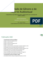 Diversidade de Gênero e Raça no Audiovisual