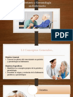 1.1 Conceptos Generales de Geriatria y Gerontologia