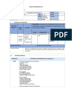 Sesión de Aprendizaje 5to II Unidad