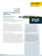 Met/Support Gold Calibration Software Support Program For Met/Cal